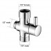 Stainless Steel Handheld Toilet Sprayer Gun Set Bidet Sprayer Sprinkler Head for Bathroom Watering Flower Pet Shower-Plating - B07DZ18DFC